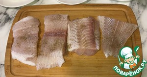 Рыба в сливочном соусе с цедрой Рыба в сливочном соусе с цедрой