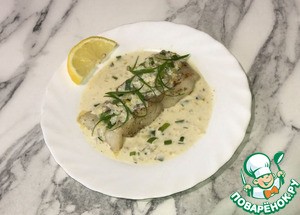 Рыба в сливочном соусе с цедрой Рыба в сливочном соусе с цедрой