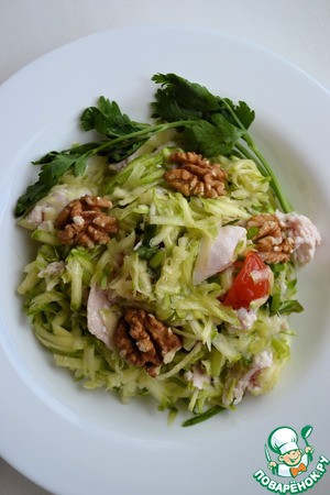 Салат с куриной грудкой