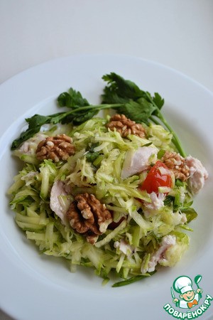 Салат с куриной грудкой