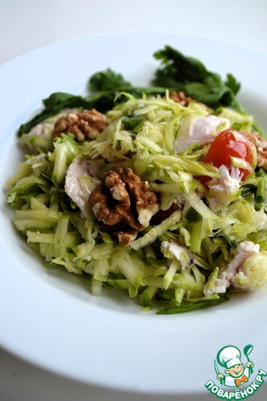 Салат с куриной грудкой