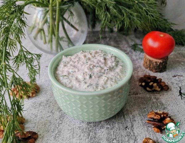 Сметанно-ореховый соус Сметанно-ореховый соус