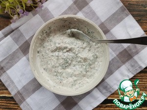 Сметанно-ореховый соус Сметанно-ореховый соус