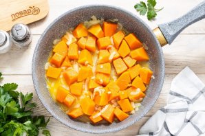 Тушеная тыква
