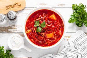 Борщ без мяса