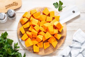 Тушеная тыква