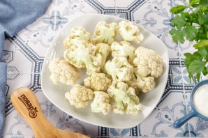 Цветная капуста в кляре в духовке Цветная капуста в кляре в духовке