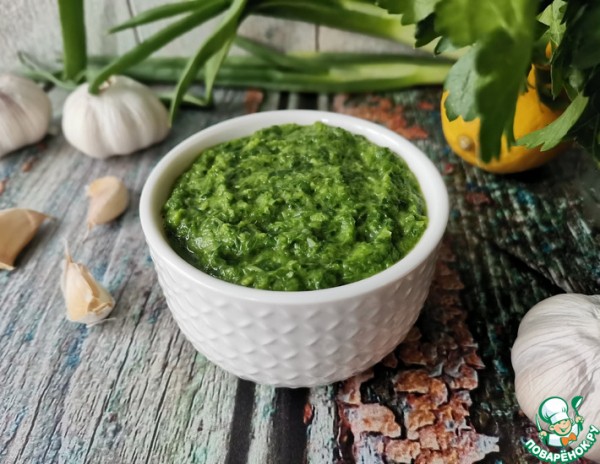 Луковый соус с петрушкой Луковый соус с петрушкой