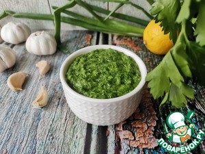 Луковый соус с петрушкой Луковый соус с петрушкой