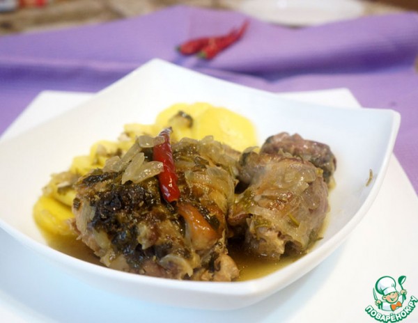 Рагу из индейки Рагу из индейки