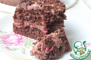 Шоколадный торт с вишней Шоколадный торт с вишней