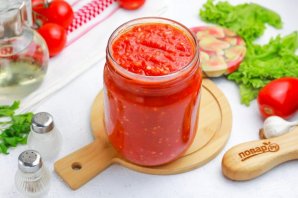 Аджика вареная на зиму из помидоров Аджика вареная на зиму из помидоров