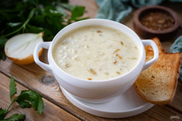 Сливочный луковый суп Сливочный луковый суп