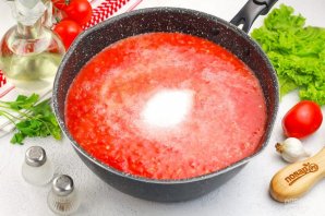 Аджика вареная на зиму из помидоров Аджика вареная на зиму из помидоров