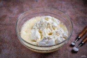 Творожная запеканка на сковороде