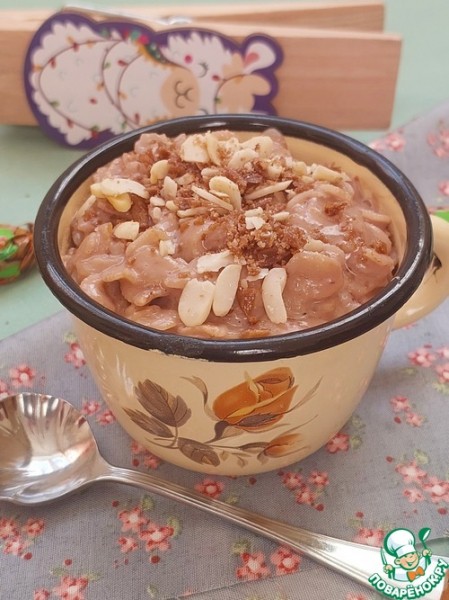 Ореховая каша из ячменных хлопьев "Топ-шлёп" Ореховая каша из ячменных хлопьев "Топ-шлёп"