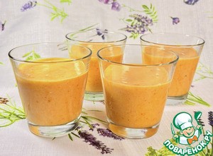 Смузи " Оранжевая осень"