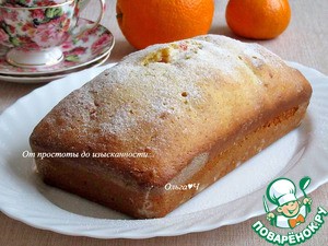 Апельсиновый кекс с кумкватом Апельсиновый кекс с кумкватом