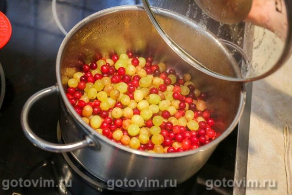 Варенье из клюквы с виноградом Варенье из клюквы с виноградом