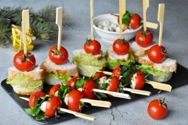 Канапе на Новый год Канапе на Новый год