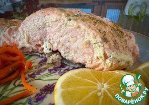 Лосось в молоке Лосось в молоке