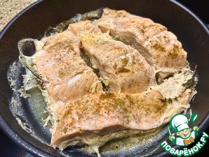 Лосось в молоке Лосось в молоке