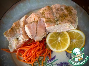 Лосось в молоке Лосось в молоке