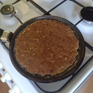 Печеночный торт с грибами Печеночный торт с грибами