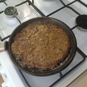 Печеночный торт с грибами Печеночный торт с грибами