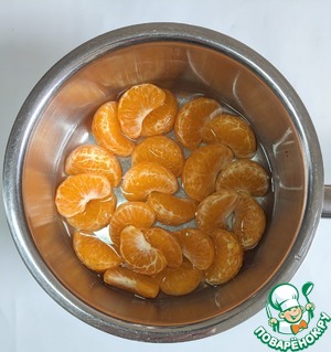 Лимонно-мандариновый миндальный пирог