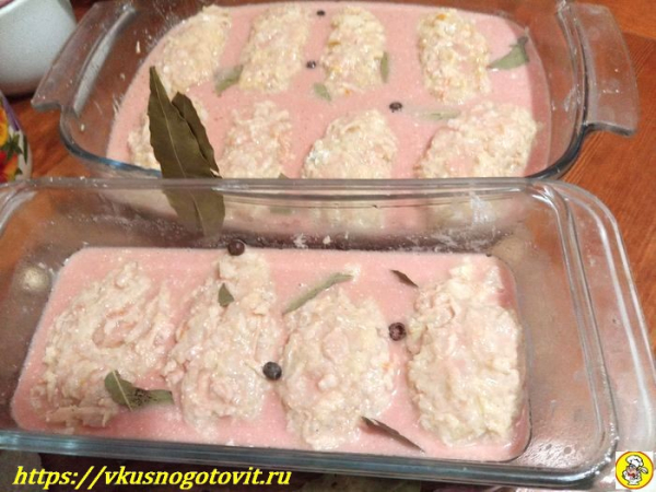 
Ленивые голубцы с капустой рисом и фаршем в духовке	