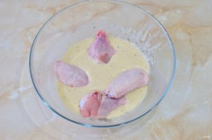 Крылышки в пивном кляре