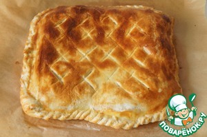 Тёплый пирог с тыквой и сыром Тёплый пирог с тыквой и сыром