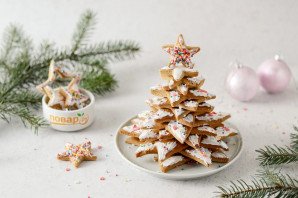"Елочка" из имбирного печенья "Елочка" из имбирного печенья