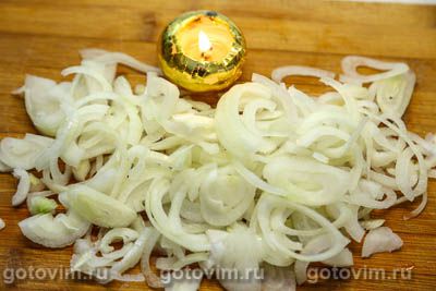 Свиная шея в фольге, запеченная с луком и сливочным маслом Свиная шея в фольге, запеченная с луком и сливочным маслом