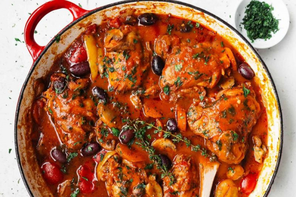 
Курица в духовке запечённая кусочками — 6 быстрых и вкусных рецептов приготовления по-итальянски	