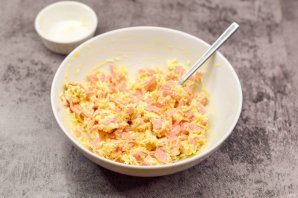 Закуска «Ракушки» из слоеного теста с начинкой Закуска «Ракушки» из слоеного теста с начинкой