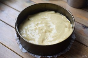 Заливной пирог на ряженке в духовке с яблоками Заливной пирог на ряженке в духовке с яблоками