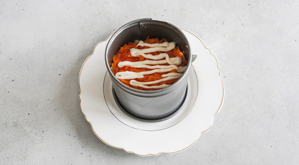 Салат Мимоза с курицей, пошаговый рецепт с фото на 358 ккал Салат Мимоза с курицей, пошаговый рецепт с фото на 358 ккал