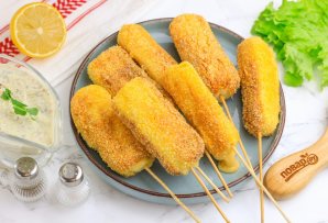 Сырный корн-дог Сырный корн-дог