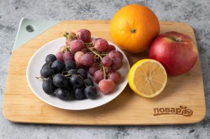 Фруктовая нарезка "Дракон" на Новый год Фруктовая нарезка "Дракон" на Новый год