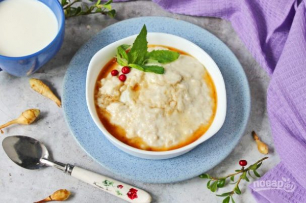 Каша с топинамбуром Каша с топинамбуром