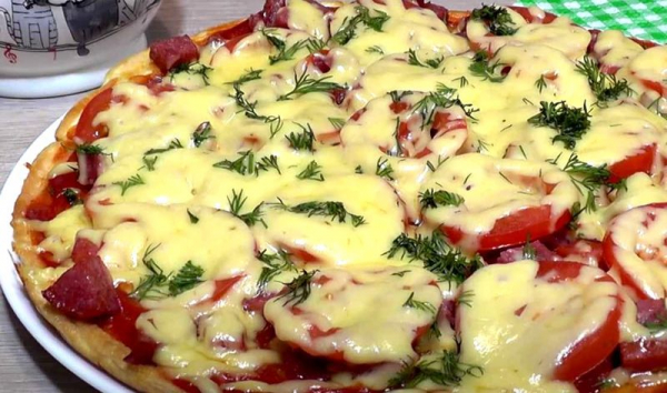 Пицца рецепт на сковороде в домашних условиях быстро и вкусно
Пицца рецепт на сковороде в домашних условиях быстро и вкусно