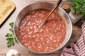 Домашняя печеночная колбаса в пакете Домашняя печеночная колбаса в пакете