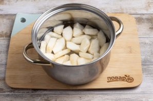 Варенье из груш дольками с лимонной кислотой Варенье из груш дольками с лимонной кислотой