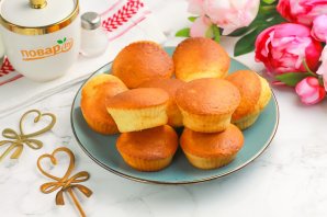 Творожные кексы в аэрогриле