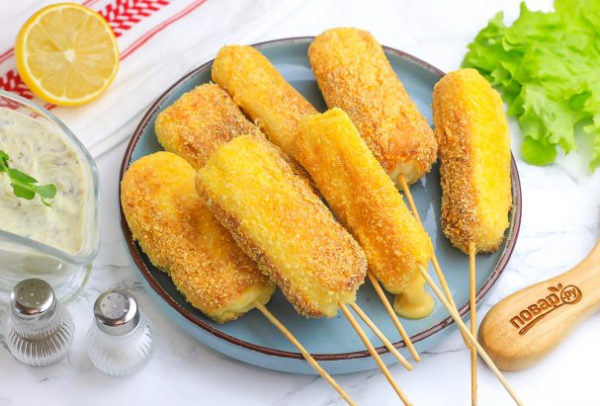 Сырный корн-дог Сырный корн-дог