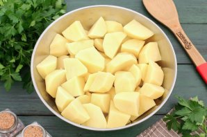 Уха на костре из лосося