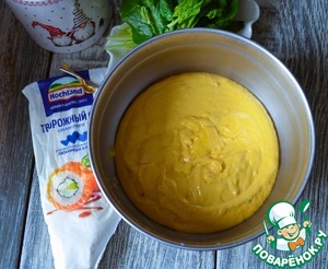 Тыквенно-шпинатные оладьи на творожном сыре