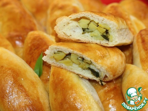 Пирожки из слоеного теста на кефире Пирожки из слоеного теста на кефире